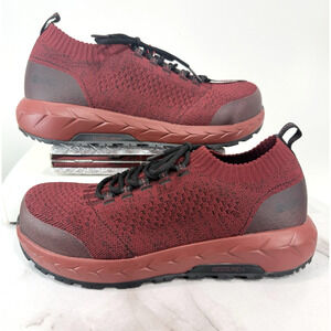 Rocky Workknit LX Comp Toe Oil Slip Resisting Sneakers Red Wo's Size 9.5M